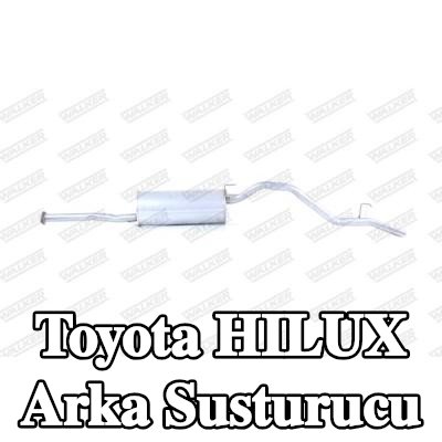 WALKER Arka susturucu 2190mm, montaj parçaları olmadan — 1990 Toyota Hilux