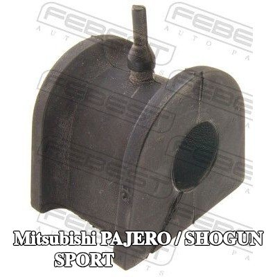 FEBEST جلبة قضيب مانع للانقلاب المحور الأمامي, 20mm — 1995 Mitsubishi Pajero / Shogun Sport