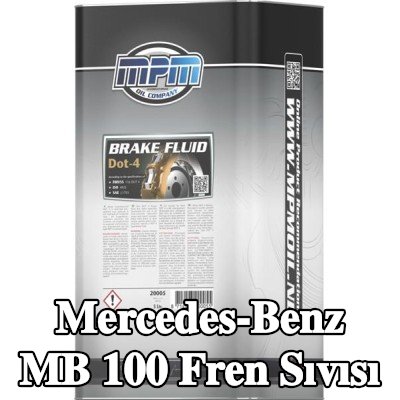 MPM Fren Sıvısı — Mercedes-Benz Mb 100