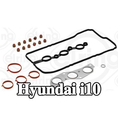 ELRING مجموعة حشيات, رأس الأسطوانة مع أختام صمامات, بدون حشية رأس الأسطوانة — 2012 Hyundai i10
