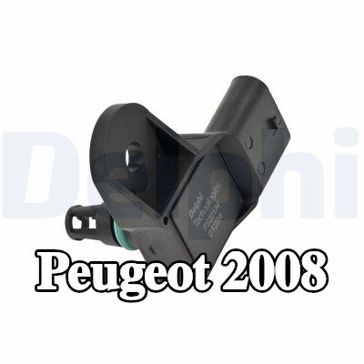 DELPHI مستشعر، ضغط الشحن — 2014 Peugeot 2008