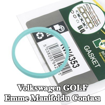 BGA Emme manifoldu contası NBR (nitril butadien kauçuk) — Volkswagen Golf