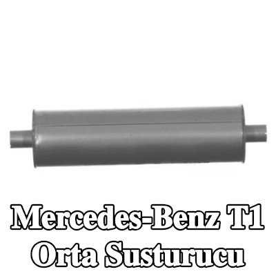VEGAZ Orta susturucu 750, 760mm — Mercedes-Benz T1