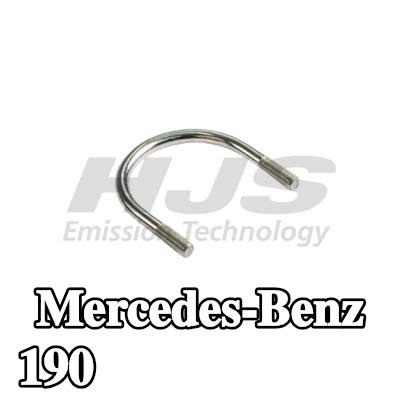 HJS حامل سلكي، نظام العادم — Mercedes-Benz 190