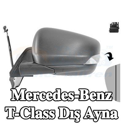 VAN WEZEL Sol yan ayna — Mercedes-Benz T-Class