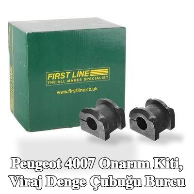 FIRST LINE Onarım kiti, viraj denge çubuğu burcu — Peugeot 4007