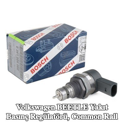 BOSCH Yakıt basınç regülatörü, contasız/sızdırmazlık elemanı olmayan common rail — 2012 Volkswagen Beetle