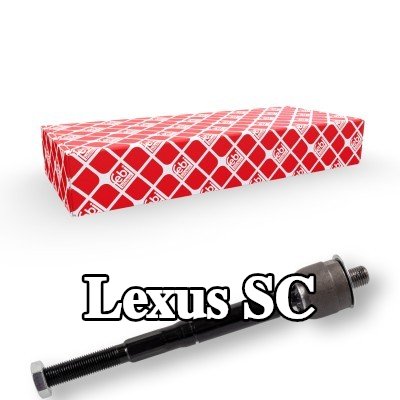 FEBI BILSTEIN قضيب الربط الداخلي 190mm, مع صامولة مضادة, مع صفيحة قفل — 2000 Lexus Sc