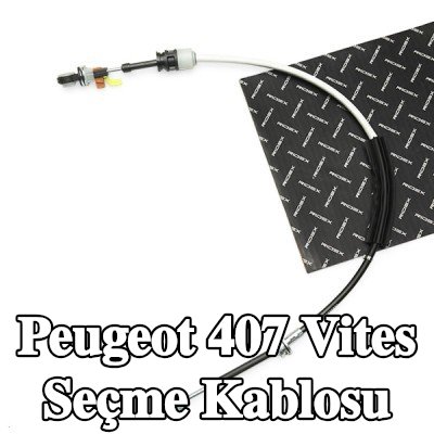 RIDEX Vites seçme kablosu Sağ — Peugeot 407