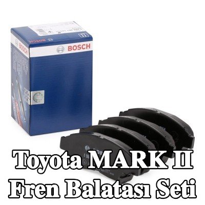 BOSCH Fren balatası seti 17, 5mm, montaj kılavuzu ile — 1997 Toyota Mark Ii