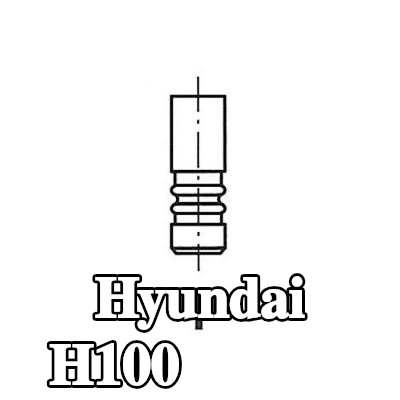 FRECCIA صمام العادم ساق الصمام المطلي بالنيتريد — 2005 Hyundai H100