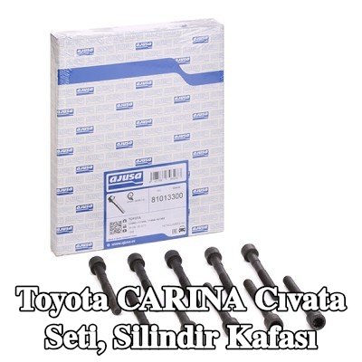AJUSA Cıvata Kiti, silindir kafası M10, 93mm — 1995 Toyota Carina