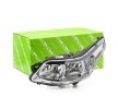 VALEO Far ORİJİNAL PARÇA, Sol, H1, H7, far seviyeleme motorlu, Gösterge Rengi: şeffaf — 2011 Citroën C4 (1)