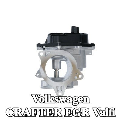 VALEO EGR soğutucusuz EGR valfi, contasız/sızdırmazlık elemanları olmadan, ORIGINAL PART — 2012 Volkswagen Crafter