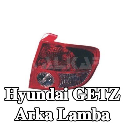 ALKAR Arka lamba Sağ, ampul yuvası olmadan — 2002 Hyundai Getz