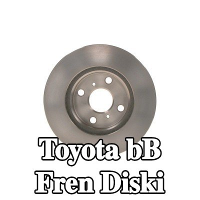 BOSCH Fren diski Dış Çap: 255mm, Havalandırmalı, Yağlanmış — Toyota bB