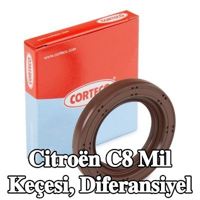 CORTECO Mil Keçesi, diferansiyel — Citroën C8