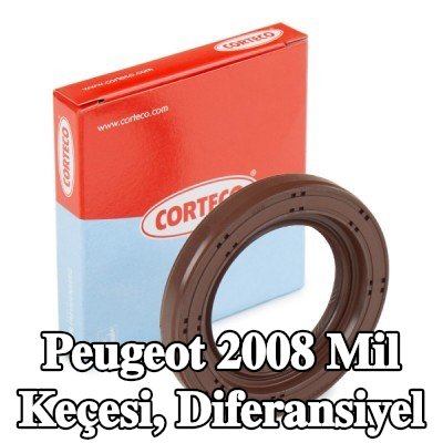 CORTECO Mil Keçesi, diferansiyel — Peugeot 2008