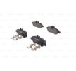 BOSCH Fren balatası seti 20mm, gıcırtı önleyici plaka ile, cıvata/vida ile, aksesuarlarla, yaylı — 2012 Mercedes-Benz Sprinter (9)