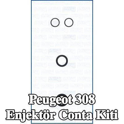 AJUSA Enjektör conta kiti — Peugeot 308