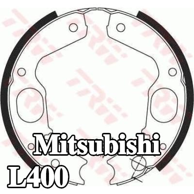 TRW أحذية فرامل اليد — Mitsubishi L400