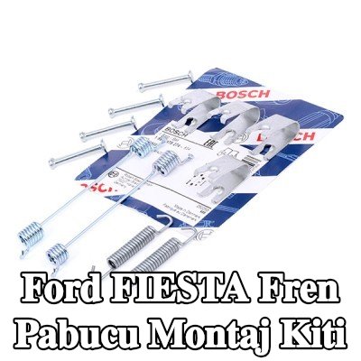 BOSCH Yaylı fren pabucu montaj kiti — 2002 Ford Fiesta