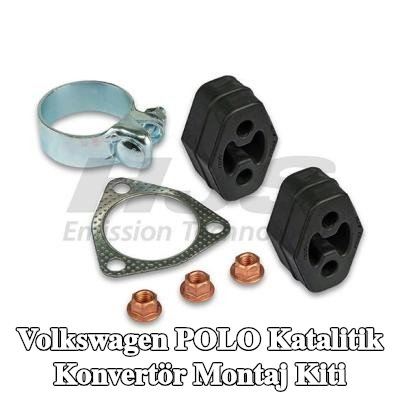 HJS Kelepçeli katalitik konvertör montaj kiti — 2014 Volkswagen Polo