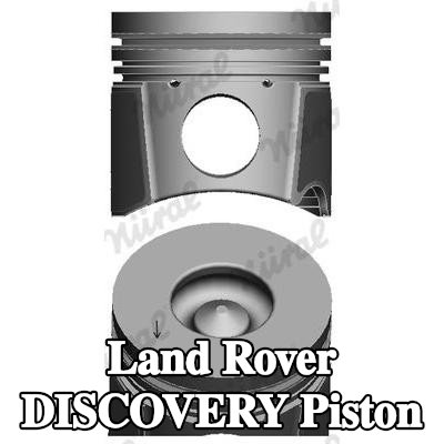 NÜRAL Keystone bağlantı kolu için piston, soğutma kanallı, piston segman taşıyıcısı ile — 2002 Land Rover Discovery