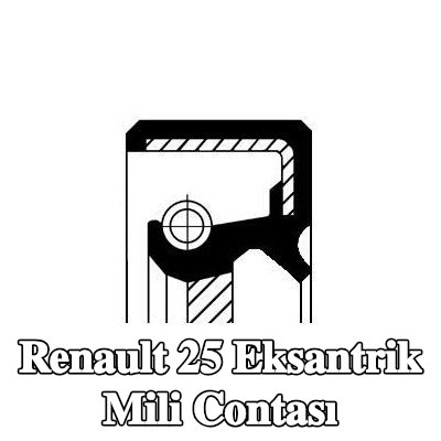 CORTECO Kam mili contası Tahrik Aksı — Renault 25