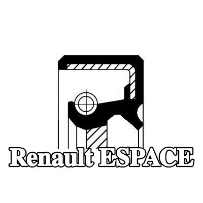 CORTECO حشية عمود الكامات للمحور الدافع — 1990 Renault Espace