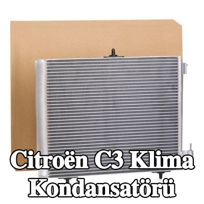 VALEO Kurutucusuz klima kondansatörü — Citroën C3