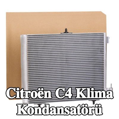 VALEO Kurutucusuz klima kondansatörü — Citroën C4