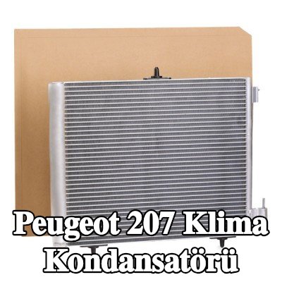 VALEO Kurutucusuz klima kondansatörü — Peugeot 207