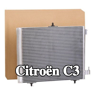 VALEO مكثف تكييف الهواء بدون مجفف — Citroën C3