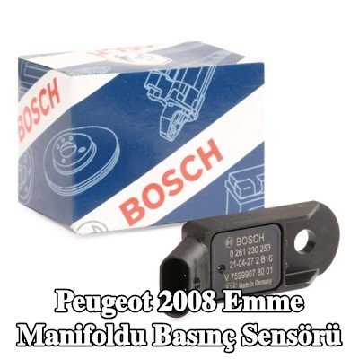 BOSCH Emme manifoldu basınç sensörü — Peugeot 2008