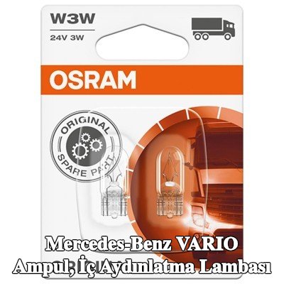 OSRAM Ampul, iç aydınlatma ORIGINAL LINE — Mercedes-Benz Vario