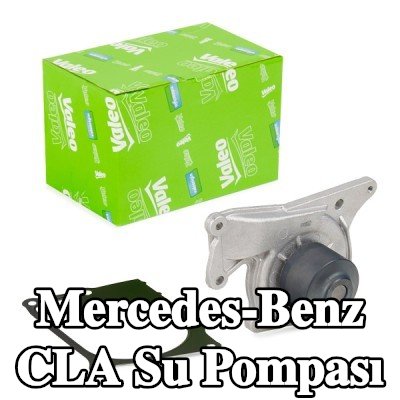 VALEO Kapaksız su pompası, conta/sızdırmazlık elemanları ile — Mercedes-Benz Cla