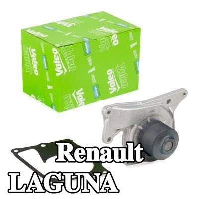 VALEO مضخة مياه بدون غطاء, مع حشيات/مانعات تسرب — Renault Laguna