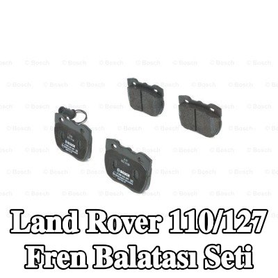 BOSCH Fren balatası seti 18, 5mm, gıcırtı önleyici plaka ile — Land Rover 110/127