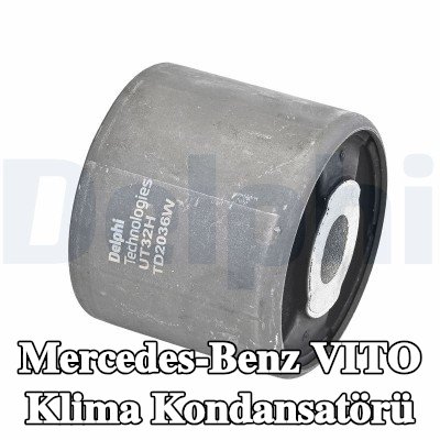 DELPHI Kurutucusuz klima kondansatörü — 2000 Mercedes-Benz Vito