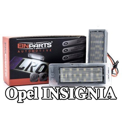 EINPARTS مصباح لوحة الترخيص — Opel Insignia