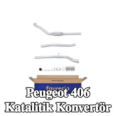 HELLA Montaj parçaları ile katalitik konvertör — Peugeot 406