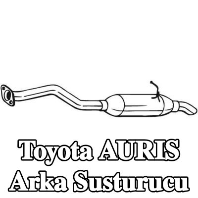 BOSAL Arka susturucu — 2006 Toyota Auris