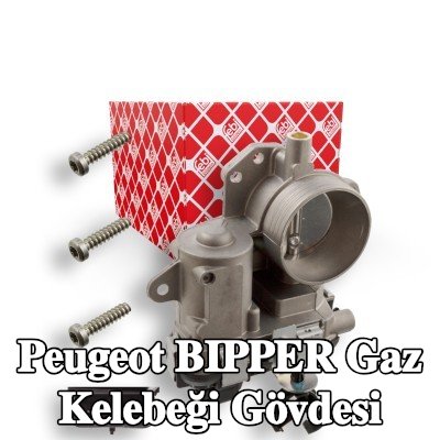 FEBI BILSTEIN Cıvata/vida ile gaz kelebeği gövdesi — Peugeot Bipper