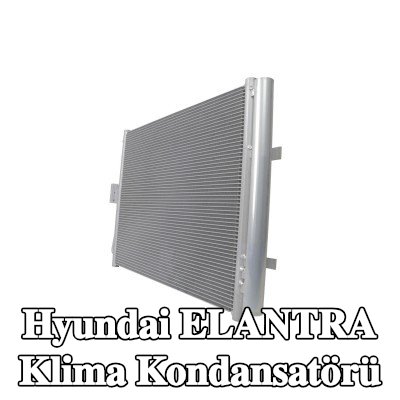 HELLA Kurutuculu klima kondansatörü, conta/sızdırmazlık elemanları ile — 2012 Hyundai Elantra