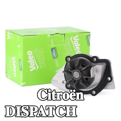 VALEO عدد أسنان مضخة الماء: 20, بدون غطاء, مع حشيات/مانعات تسرب — 2000 Citroën Dispatch
