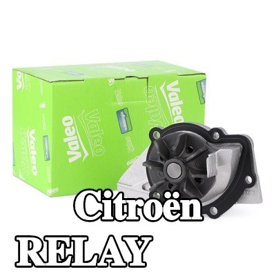 VALEO عدد أسنان مضخة الماء: 20, بدون غطاء, مع حشيات/مانعات تسرب — 2001 Citroën Relay