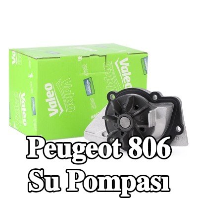 VALEO Su pompası Diş Sayısı: 20, kapak olmadan, conta/sızdırmazlık elemanları ile — Peugeot 806