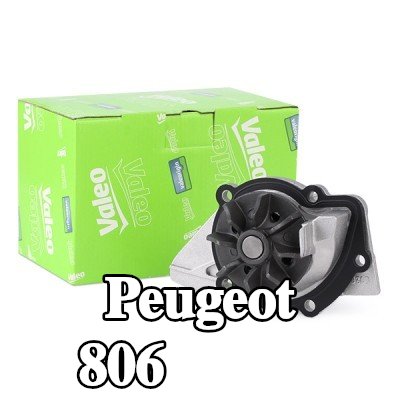 VALEO عدد أسنان مضخة الماء: 20, بدون غطاء, مع حشيات/مانعات تسرب — Peugeot 806