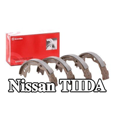 BREMBO أحذية فرامل اليد — 2004 Nissan Tiida